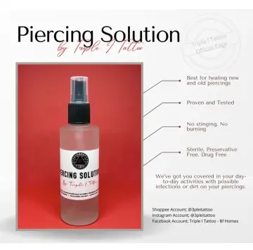 Must Piercing Saline Solution - 20 ml