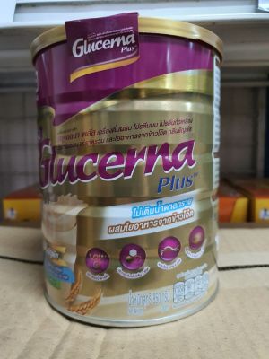 กลูเซอนา พลัส Glucerna Plus ไม่เติมน้ำตาล กลิ่นธัญพืช กระป๋อง 850 กรัม