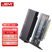 JEYI jiawing ไห่เยี่ยน M.2 SSD NVMe ฮาร์ดไดรฟ์อะแดปเตอร์ PCI-EX4เป็น M2 22110การ์ดขยาย