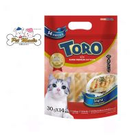 ขนมแมว Toro Toro รสไก่ย่าง แพ็คสุดคุ้ม ขนาด30g.x14ซอง