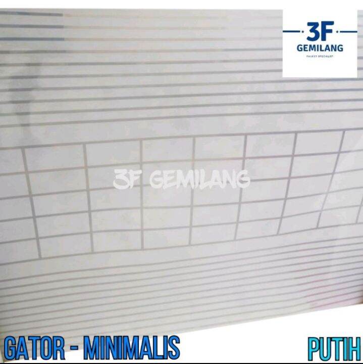 Fiber Plastik Penutup Pagar Motif MINIMALIS Meteran | Lazada Indonesia