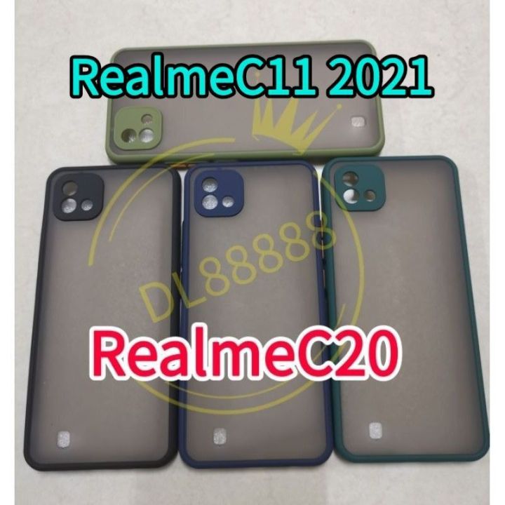 realme-c11-2021-พร้-อมส่งในไทย-เคสขอบนิ่มหลังแข็งขุ่นคลุมกล้อง-for-realmec20-realme-c20-realmec11-2021-realme-c11-2021