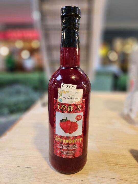 Baguio Strawberry Fruit Wine (4 alcohol) with Amazing Health Benefits