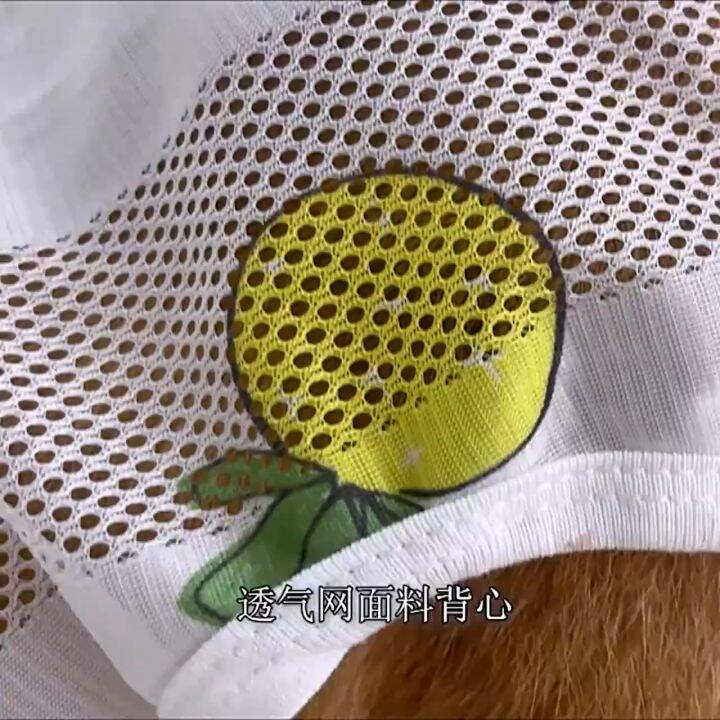 Dog Clothes Summer Thin Vest Breathable Clothes Shiba Inu Bulldog Sun