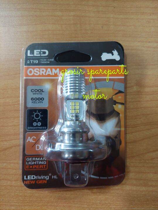 BOHLAM LED PUTIH OSRAM 12V 5/6W VIXION R15 MX KING CB 150 VERZA MEGAPRO