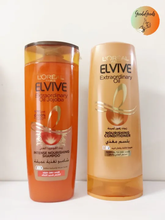 Loreal Extraordinary Oil Jojoba Shampoo and Conditioner 400ml Lazada PH