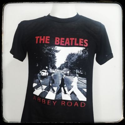 เสื้อ​วง​The​Beatles​ผ้า​บาง​50