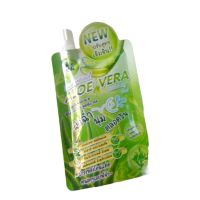 (1 ซอง x 50 ml) แพคเกจใหม่ล่าสุด NNK NONGNAKA Seaweed White Aloe Vera Soothing Gel เจลว่านหางจระเข้ 99.5% เจลว่านน้องนะคะ