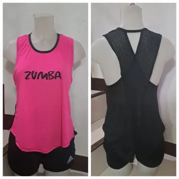 3 in 1 ZUMBA OUTFIT SANDO PANTS CROP TOP