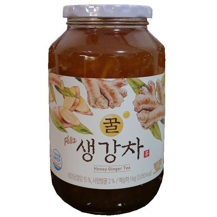 Korea Feliz Honey Ginger Tea (1kg) Lazada PH