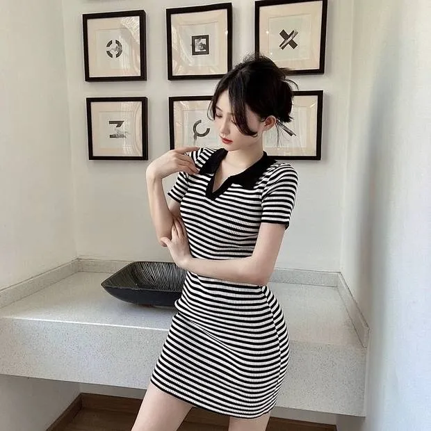 เดรสริ้ว – No Brand – 3438126265_TH-12716264055 >>> 🇹🇭 Top1Thailand 🛒 >>> lazada.co.th 🇹🇭 🇹🇭 🇹🇭🛒🛍🛒