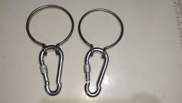 5/10 or 20pcs Heart Shape Keychain Clip, Aluminum Alloy Carabiner