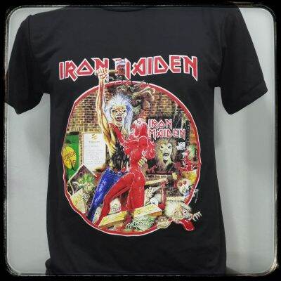 เสื้อ​วง​Iron​Maiden​ผ้า​บาง​