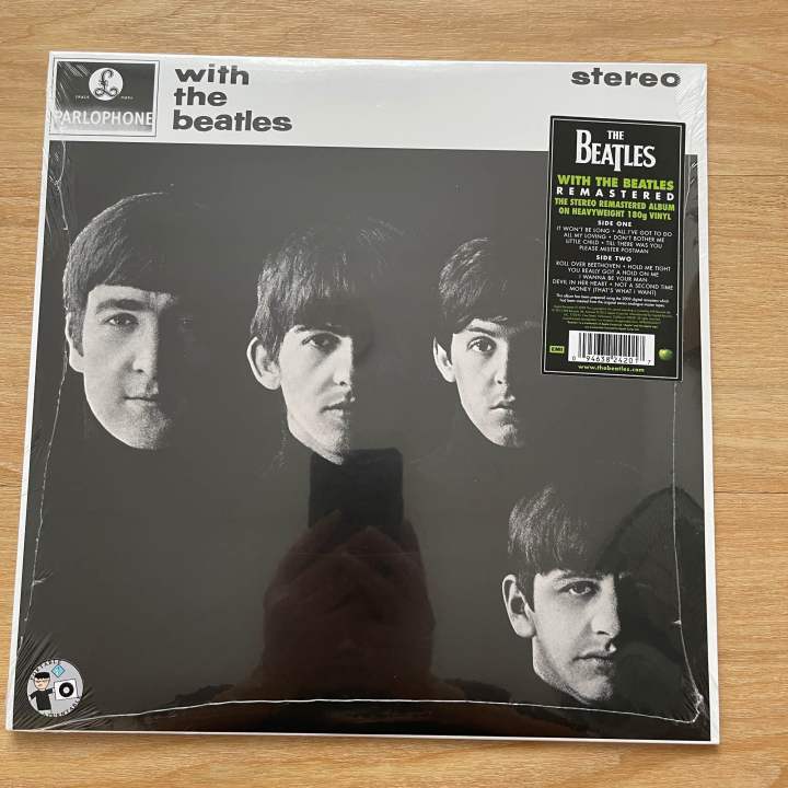 แผ่นเสียง-the-beatles-with-the-beatles-vinyl-lp-album-reissue-remastered-canada-มือหนึ่ง-ซีล