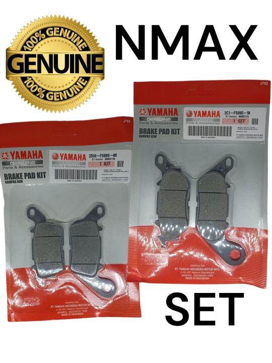 Yamaha NMAX BRAKE PAD kit Set FRONT and REAR set V1 V2 (1 pair) Lazada PH