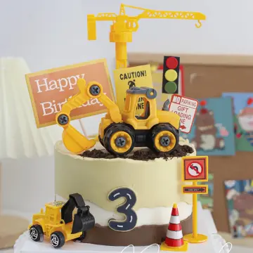 Pin by Fiona O'Brien on Cáca Milis | Cake, Bulldozer cake, Truck cakes