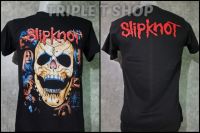 เสื้อยืดคอกลม สกรีนลาย SLIPKNOT