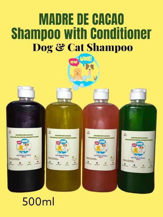 MADRE DE CACAO Shampoo with Conditioner for Pets (500ml) Lazada PH