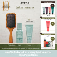 Aveda เซ็ตหวีไม้ตัวดัง Paddle brush และแชมพูฟื้นบำรุงผมเสีย 50ml รับของขวัญเซ็ตครีมนวดฟื้นบำรุงผมเสีย รวม 40ml