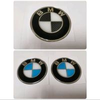 สติ๊กเกอร์ เทเรซิ่นนูน อย่างดี วงกลม โลโก้ BMW ฟ้าขาว หรือ เคฟล่าร์ kevlar บีเอ็มดับบลิว logo ติดรถ ติดรถเด็ก แต่งรถ สวย กลม