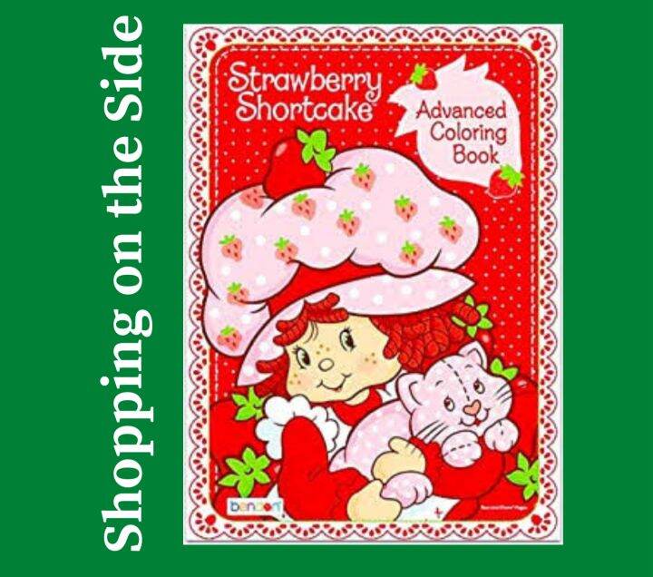 Strawberry Shortcake Adult Coloring Book | Lazada PH