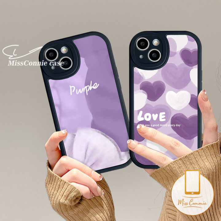 MissConnie Ins Oil Painting Love Heart Case Realme C55 10 10Pro PLUS C35  C21Y C25Y C15 C30 C12 C11 C20 C31 C17 C20A C25s 8 8Pro 5i 7i 5 6i 6s 6