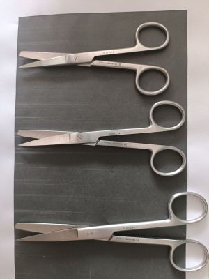 Hilbro Operating scissor BL/BL STR (ตรง)