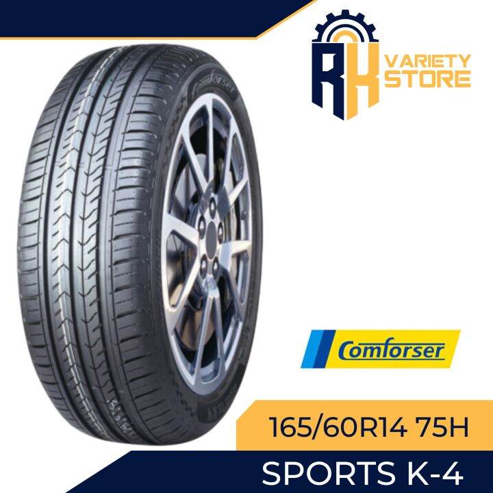 COMFORSER 165/60R14 75H SPORTS K-4 PASSENGER TIRE | Lazada PH