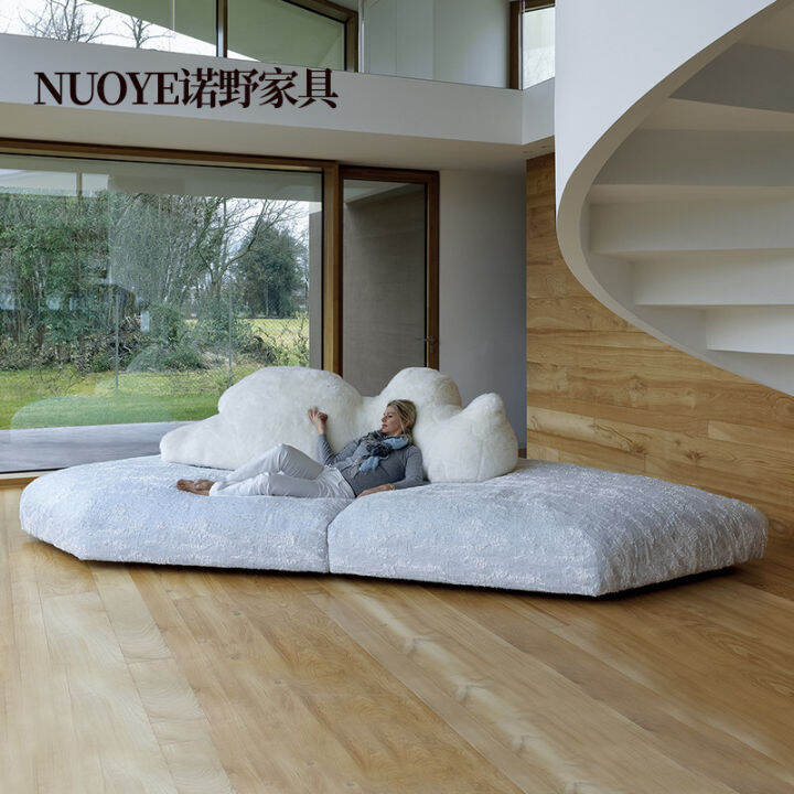 Italian Style Minimalist TwoWay Shaped Nordic Large Flat Model Room