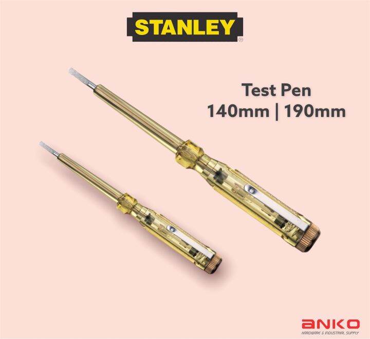 STANLEY TEST PEN | SPARK DETECTING SCREWDRIVER | Lazada