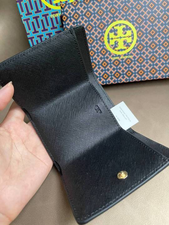 กระเป๋าสตางค์ใบสั้น-tory-robinson-tri-fold-mini-wallet-nbsp