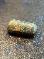 BG011 ลูกปัดแก้วโมเสกโบราณ ขนาด: 15.37มม./ Byzantine-Islamic Mosaic Glass Bead Size: 15.37mm.