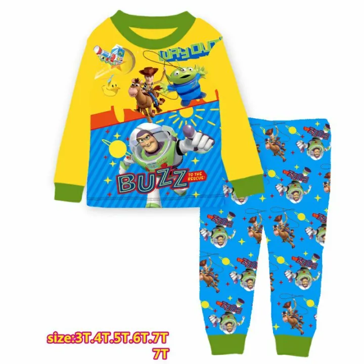 Cuddleme Boy Toy Story pyjamas / Toy Story Sleepwear 8838 Lazada