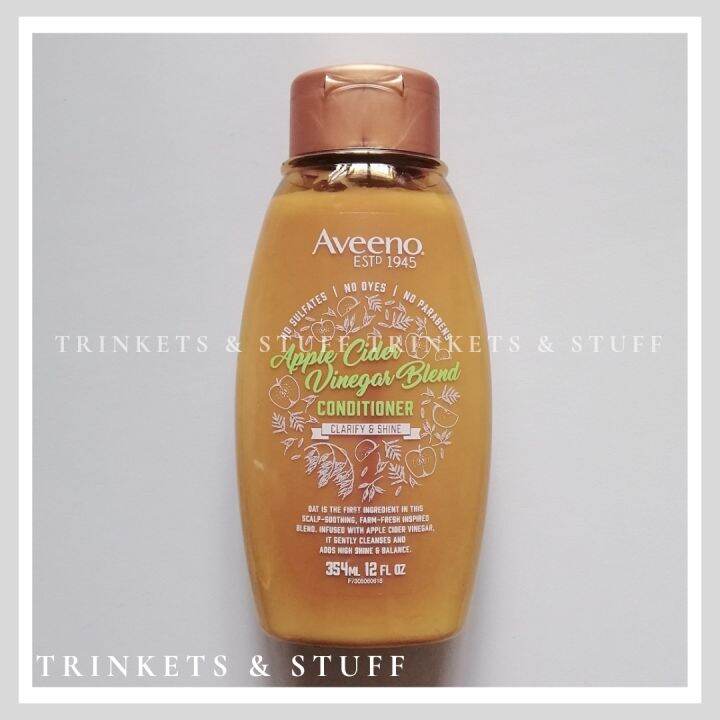 Aveeno Apple Cider Vinegar Blend Conditioner 354ml Lazada PH