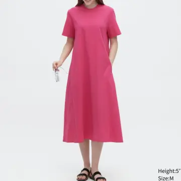 Uniqlo pink outlet dress