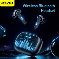 Awei T53 Wireless Bluetooth 5.3 Super bass and Gaming หูฟังบลูทูธเบสหนัก มีโหมดเกมและฟังเพลง ใช้งานได้นาน 8 ชั่วโมง คุยชัด