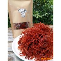 เนื้อฝอย(กรอบ) 100g คัดสรรเนื้อคุณภาพ ผลิตใหม่วันต่อวัน ไม่อมน้ำมัน กลมกล่อม กรอบจริง (เนื้อฮาลาล)