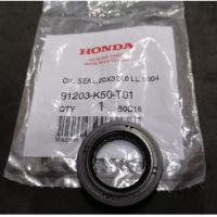 ชีลกันน้ำมันชุดเฟืองท้าย ซีลในห้องสายพาน(91203-K50-T01)
สำหรับHONDA PCX150รุ่นปี2018-2020/PCX150 HYBRID
(หมายเลข9ในสมุดรูปภาฟ)
จำนวน1ชิ้น