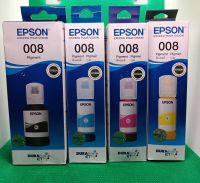 น้ำหมึกแท้ Epson 008  1ชุด ได้ 4สี