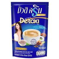 BEAUTI SRIN PLUS De - toxi กาแฟ บิวติสริน พลัส ดี-ทอกซี่ 12 กรัม x 10 ซอง