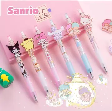 Sanrio Family Series Gel Pen with Metal Clip Blind Box - Black Ink - 0.5 mm