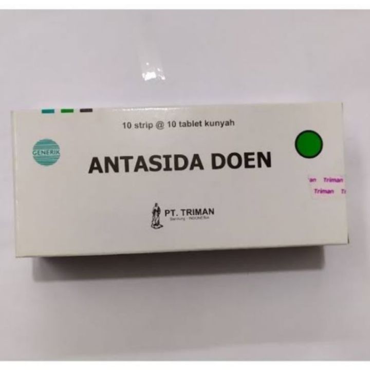 Antasida Doen Triman Box 100 Tablet | Lazada Indonesia