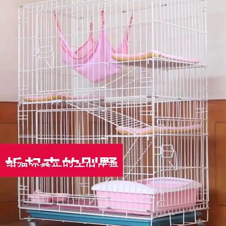 PETHOUSE [BIG SALE] SANGKAR KUCING 1 Level Cat Cage / 2 Level Cat Cage
