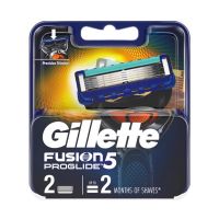 Gillette Fusion Proglide 5 ฟิวชั่น โปรไกลด์ ใบมีดโกน รีฟิว / ชนิดเติม 2 ใบมีดโกน