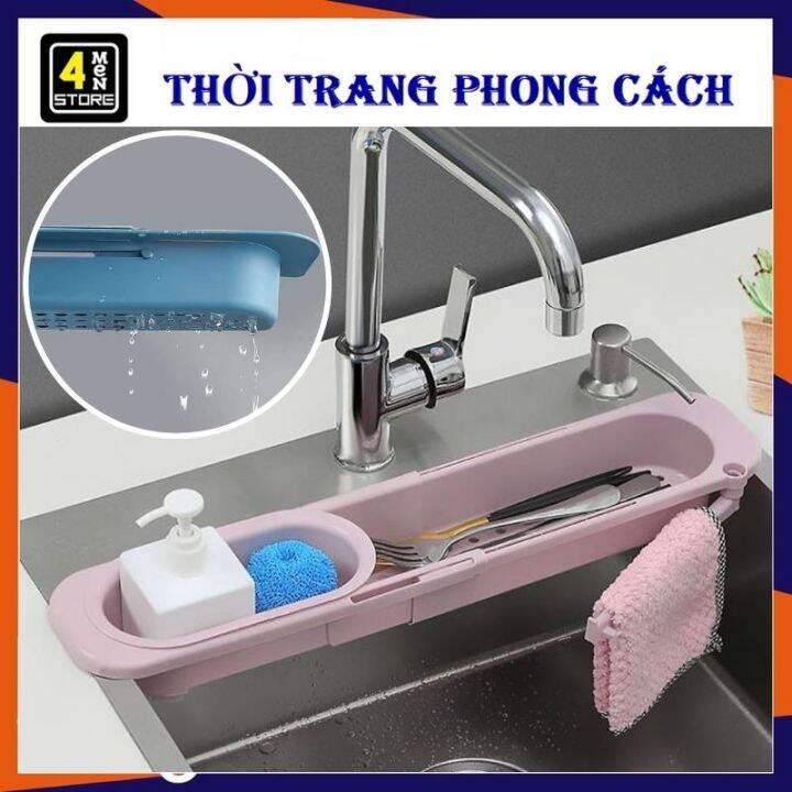 Kệ Để Đồ Rửa Bát , Rửa Chén Gác Bồn Có Khay Lọc Rác Tùy Chỉnh Kích ...