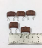 5ชิ้น 0.0068UF 6800PF 630V 682J 682NJ 6.8NF ขาห่าง10mm. ไมล่า คาปาซิเตอร์ capacitor ของเก่าเก็บ ตัวเก็บประจุ คุณภาพเต็ม100% อะไหล่อิเล็กทรอนิกส์