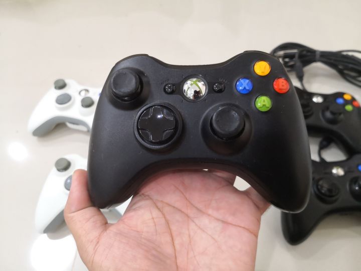 จอยxbox360-ของแท้มือสอง-original-use-good-ใช้งานได้ดี