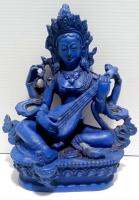 Resin Statue Of Goddess Saraswati