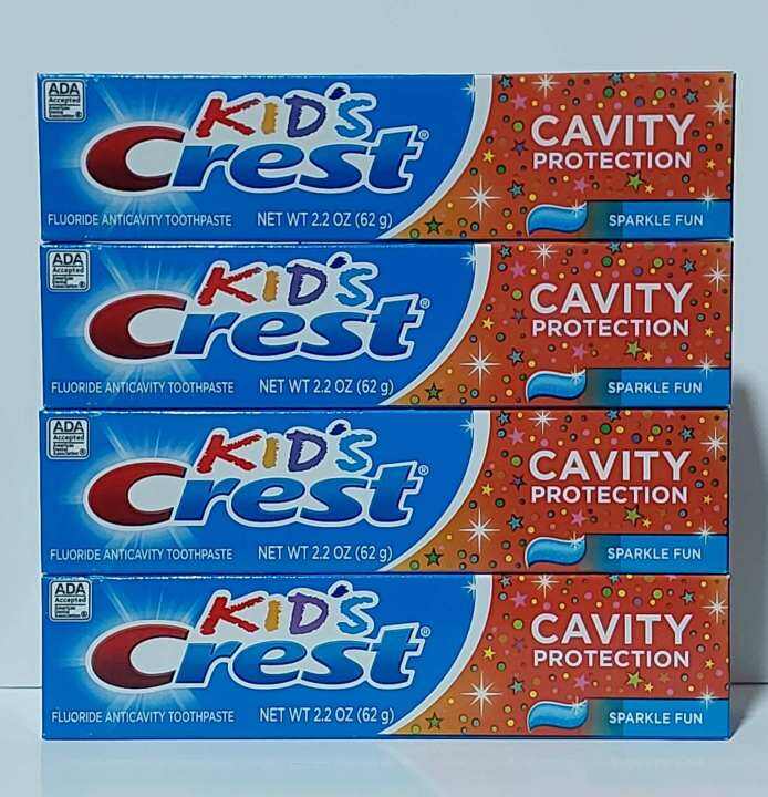 Crest Kids Cavity Protection Toothpast, Sparkle Fun, 4.6oz 130g 