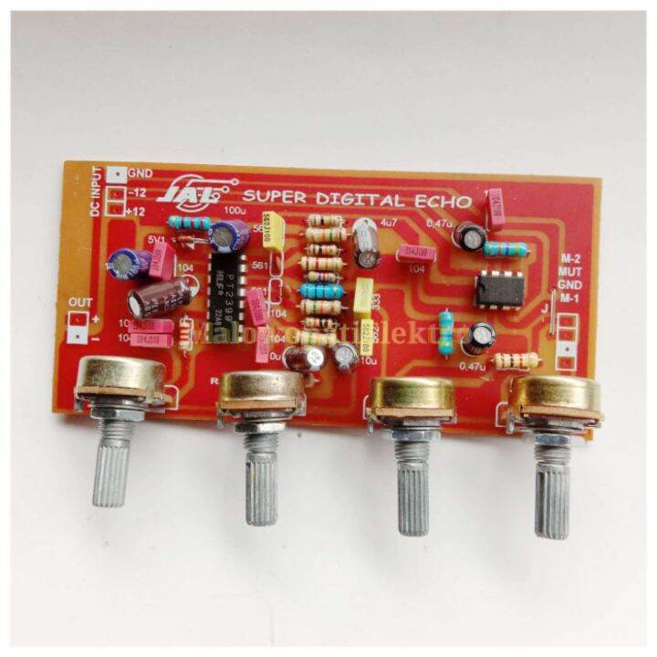 Kit Digital Echo Reverb 2 Mic input Vocal JAL 026 Lazada Indonesia